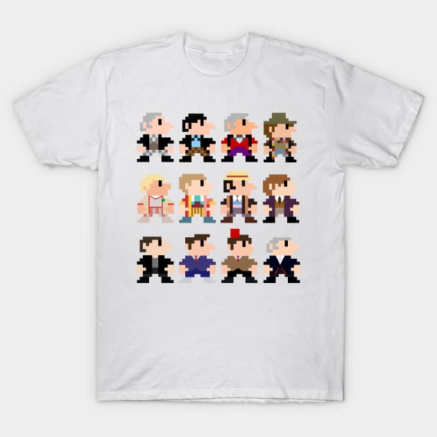 8Bit Doctors T-Shirt by JakeSmith